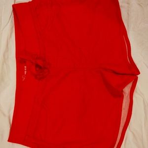 Red Mini Shorts